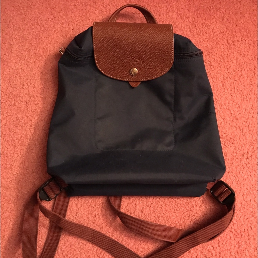 Long Champ backpack in Navy